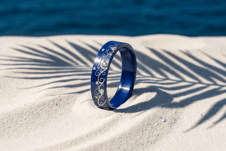 Innenring (2/3 Addon) „Océanis“ aus Aluminium für den auswechselbaren mood Ring