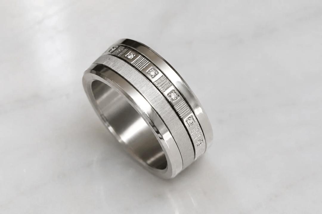 Medium argent serti Impulsion – Carré d'argent