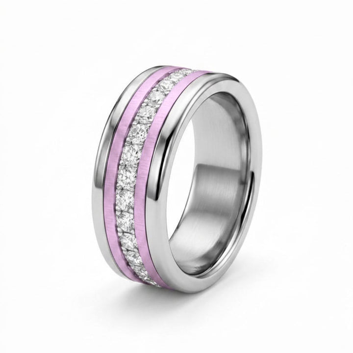 Bague mood "Chromaline" avec anneaux interchangeables - Set complet
