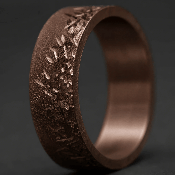 Anneau (addon) "🥥Coco - Glitter" en argent pour bague mood interchangeable