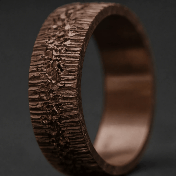 Anneau (addon) "🥥Coco - Sparkling Water" en argent rock pour bague mood interchangeable