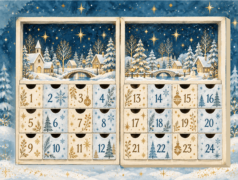 Le calendrier de l'Avent mood 2026