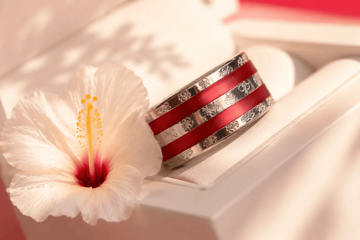 Coffret "Leilani" gravé hibiscus | Aloha