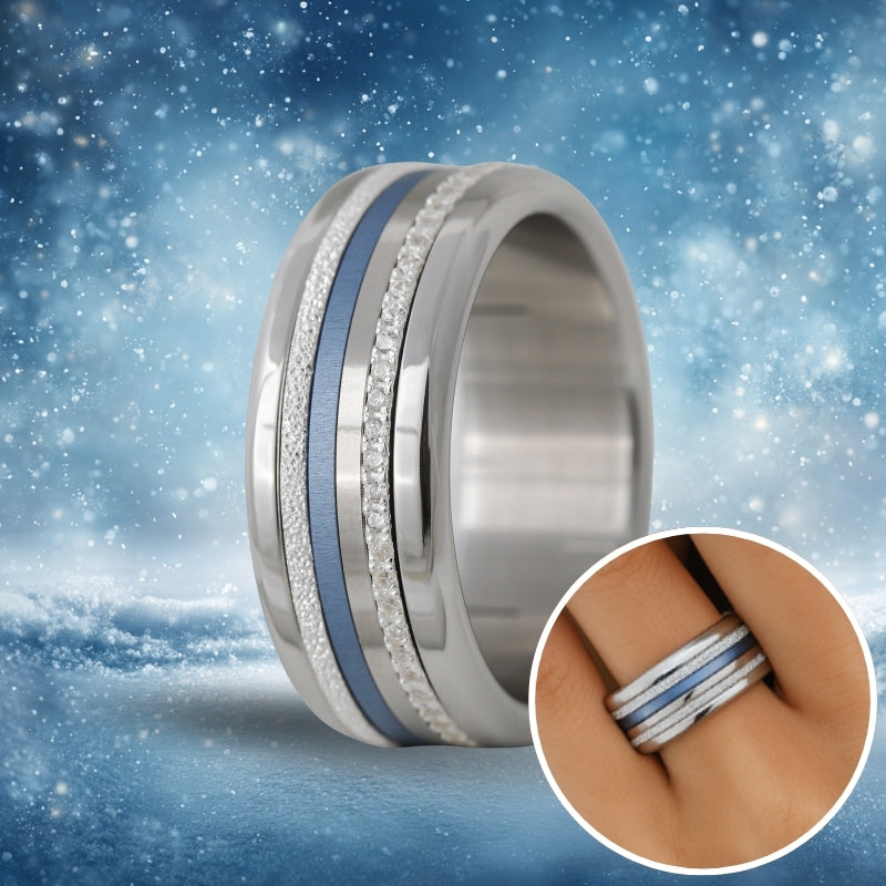 [Autumn Offer] Mood Ring "Mini Astral" – 925 Sterling Silver (9mm)