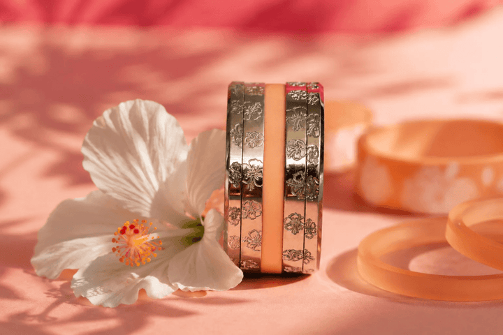 Coffret "Hilo" gravé hibiscus | Aloha