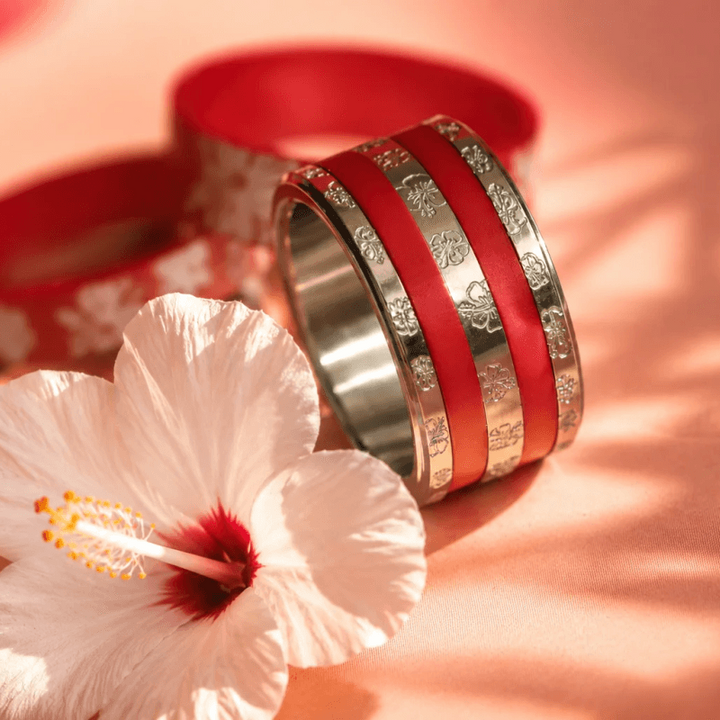 Coffret "Melia" gravé hibiscus | Aloha