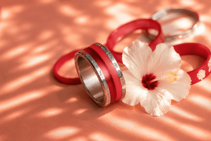 Coffret "Tiaré" gravé hibiscus | Aloha