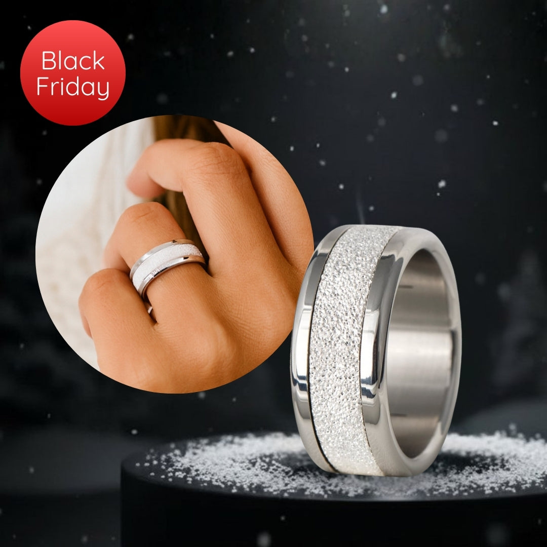„Ewiger Schnee“ mood Ring aus 925 Silber [LIMITIERTE AUFLAGE]
