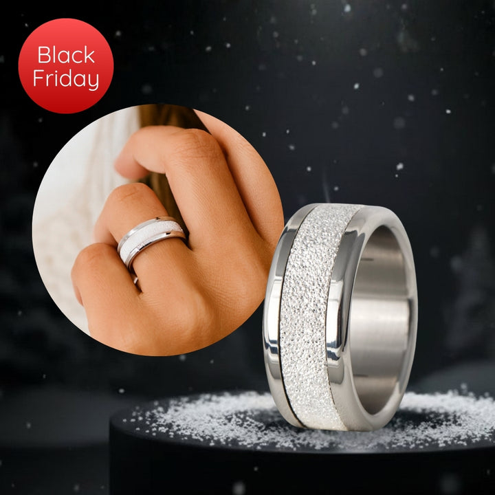 „Ewiger Schnee“ mood Ring aus 925 Silber [LIMITIERTE AUFLAGE]