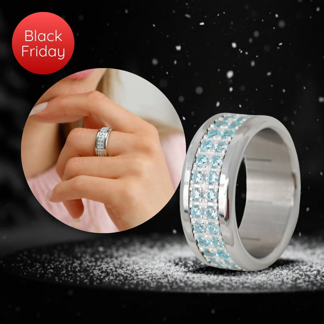 Pearl of Monaco by mood – ring in 925 silver numbered from 1 to 150