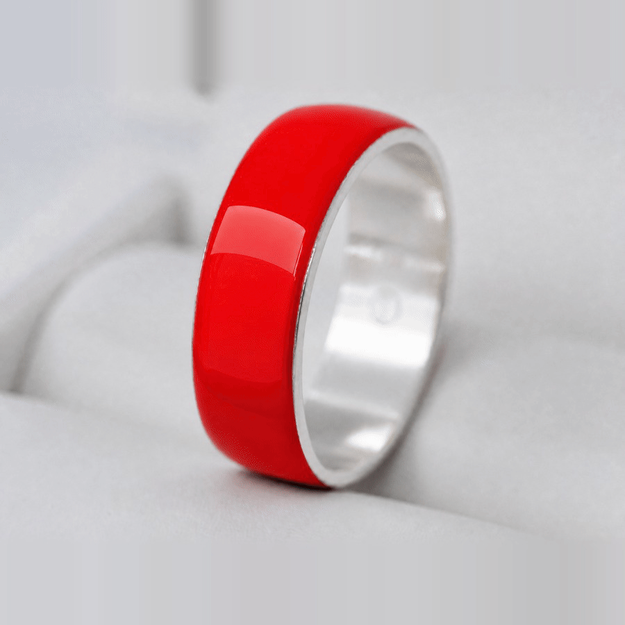 Rouge Solstice — tous les formats (animation) — Émail d'Hiver mood