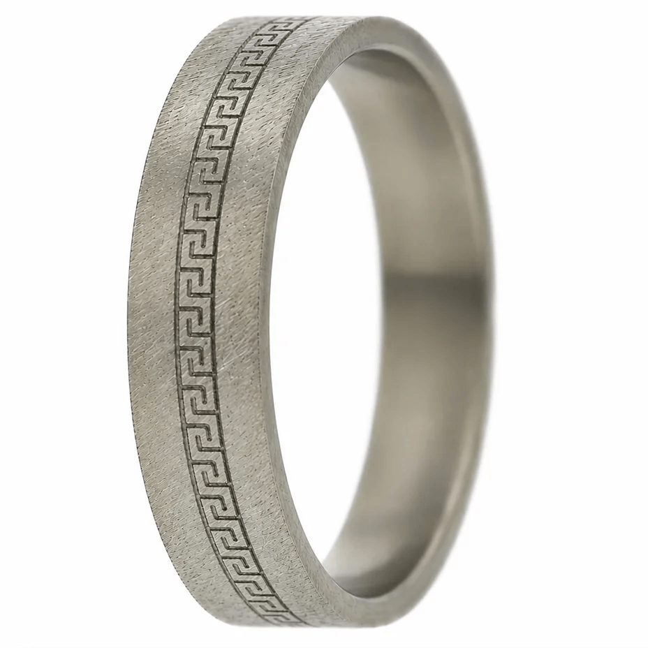 Anneau (deux tiers) "Flash Italie n°164 - 2026" en titane clawgrunge pour bague mood interchangeable