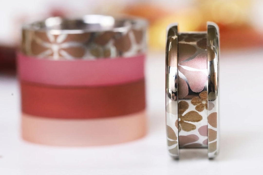 🧡 Coffret Fleurs de Sienne — Rose Cannelle
