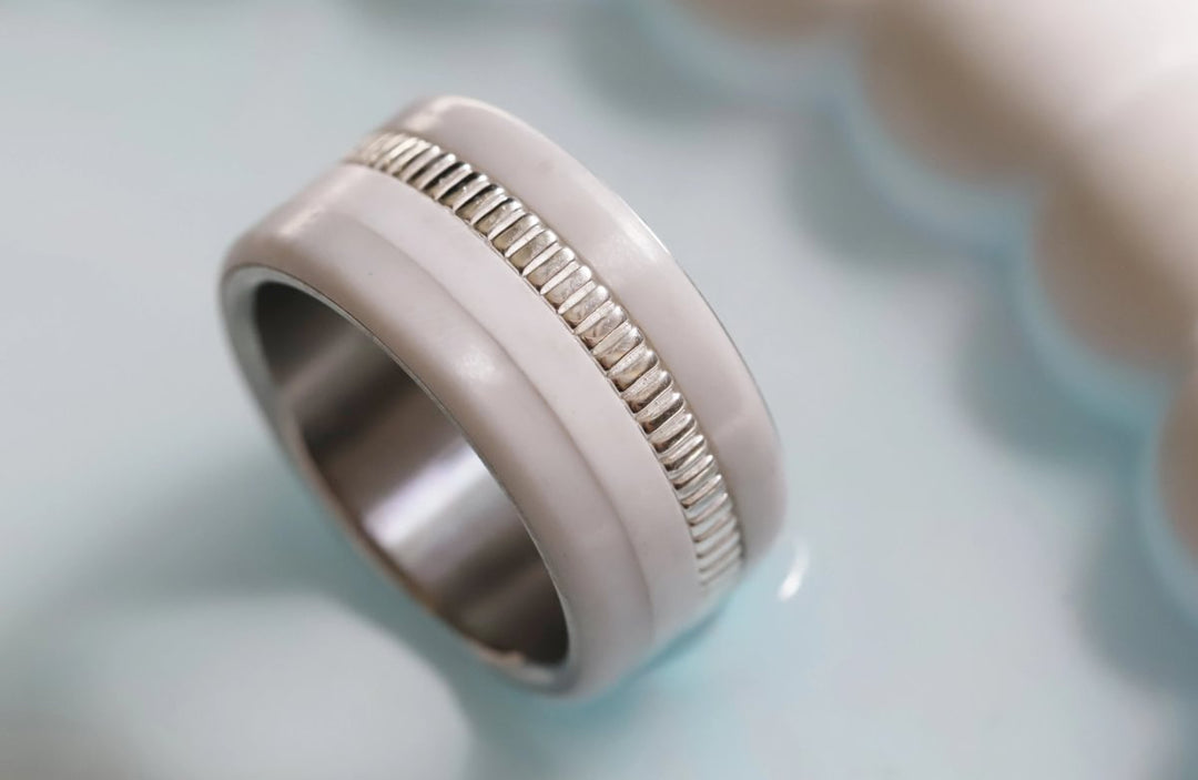 Anneau (medium) "Kaori Pure" en argent poli pour bague mood interchangeable