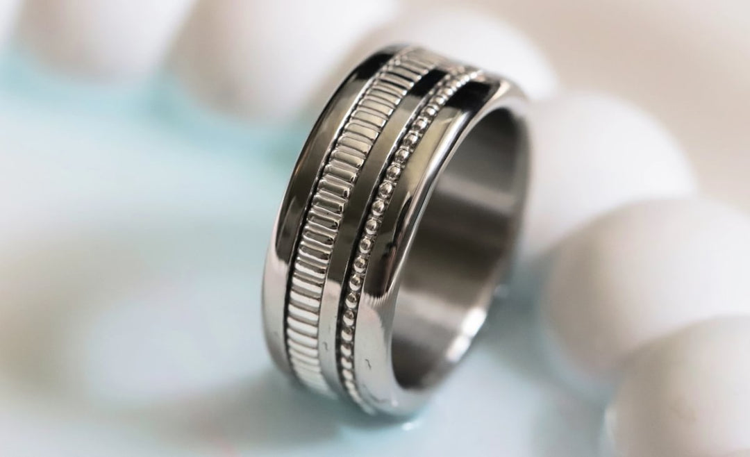Anneau (medium) "Kaori Pure" en argent poli pour bague mood interchangeable