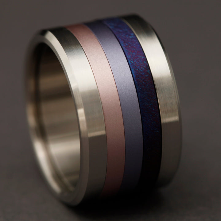 medium en aluminium noisette