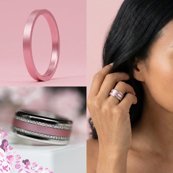 💗 Addon medium anodisé rose pastel