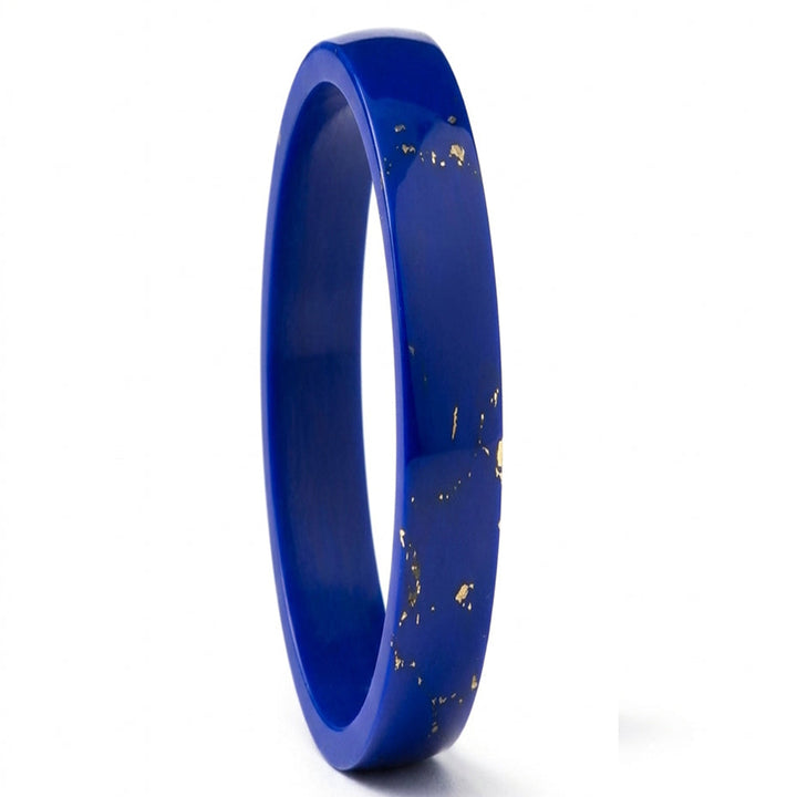 💙 Bleu des Dieux — anneau (medium) taillé dans le lapis-lazuli