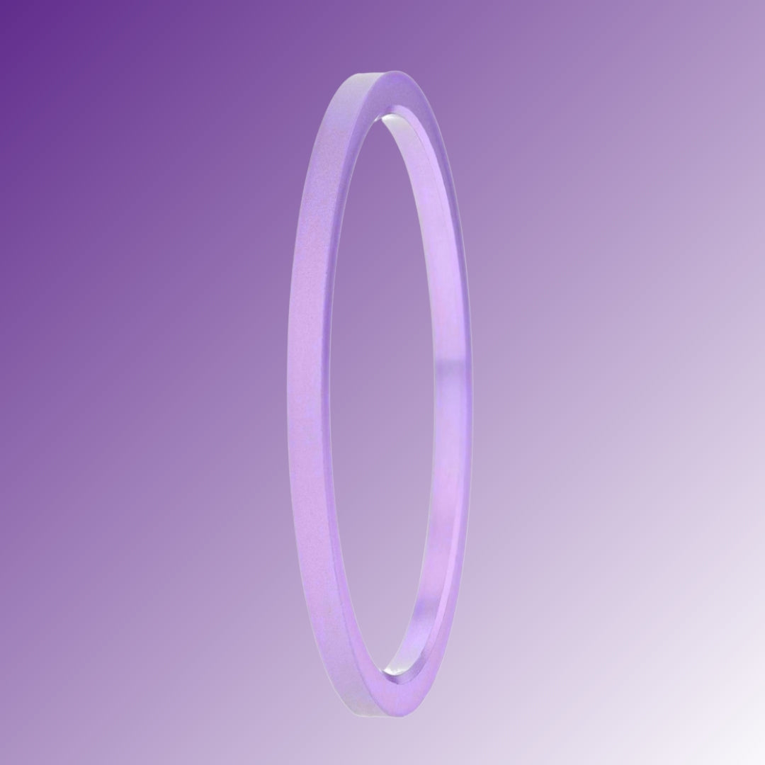 1 mini addon in aluminium belipastel, for interchangeable mood ring