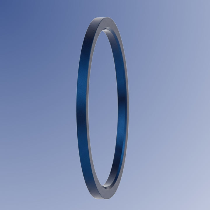 🧿 1 mini en aluminium bleu marine,  pour bague mood interchangeable