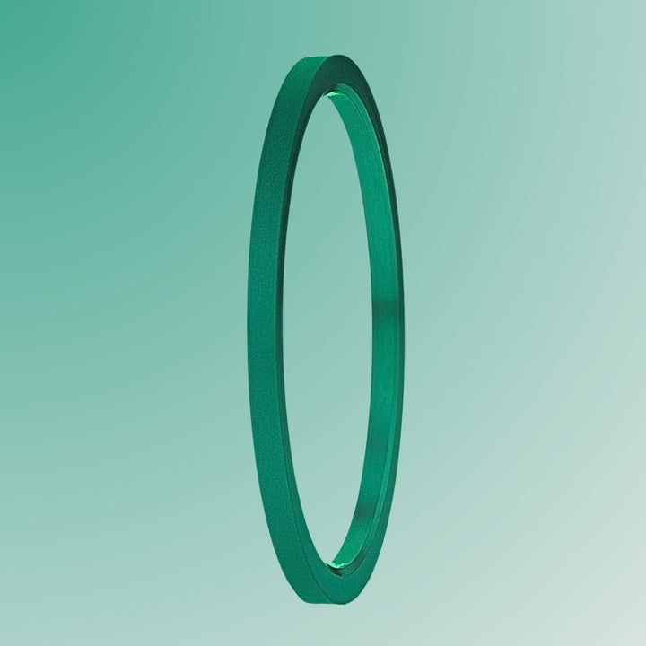 1 mini addon in emerald aluminium, for interchangeable mood ring