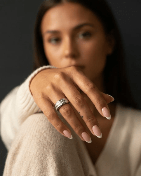 Mini « Kaori » en argent poli
