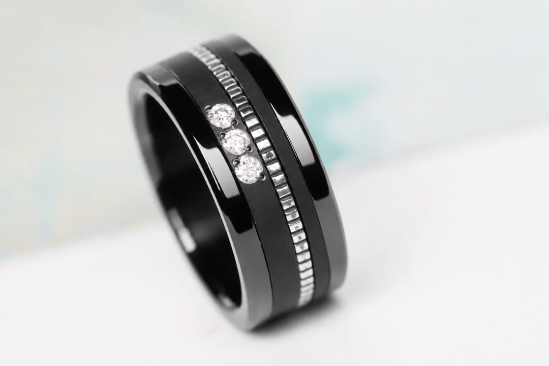 Mini « Kaori Grunge » en argent oxydé