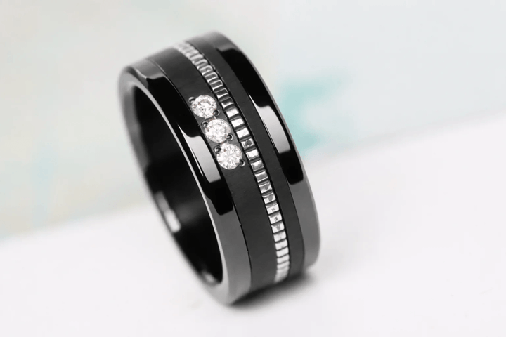 Mini « Kaori Grunge » en argent oxydé