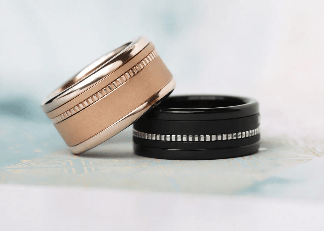 Mini « Kaori Rose » en argent rose gold