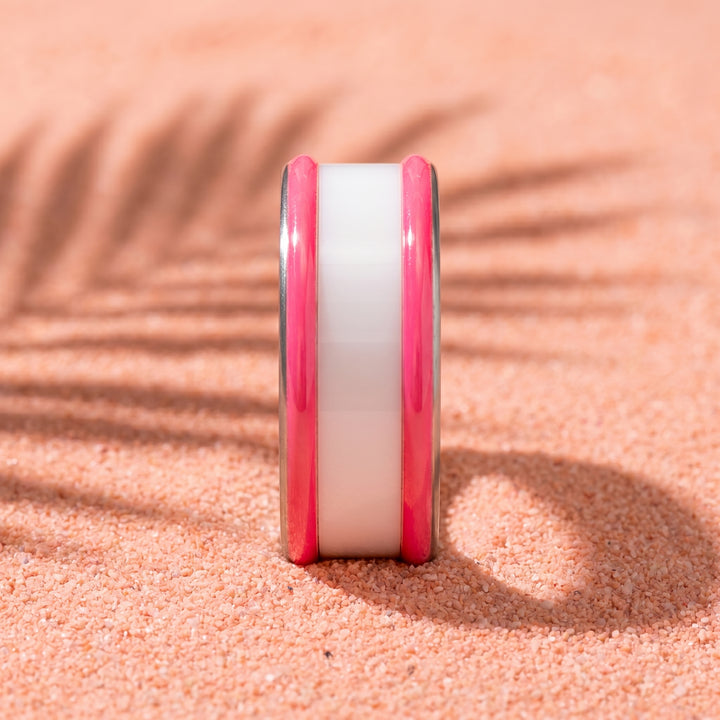 Base extra small "Pop Candy" en acier carrée pour bague mood interchangeable