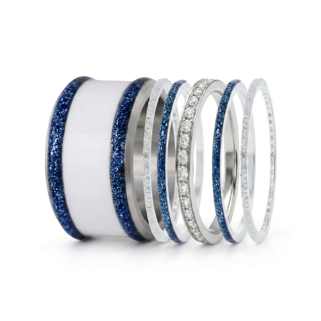 🌌 SET Éternité Astrale Bleu Stellaire