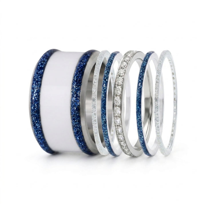 🌌 SET Éternité Astrale Bleu Stellaire