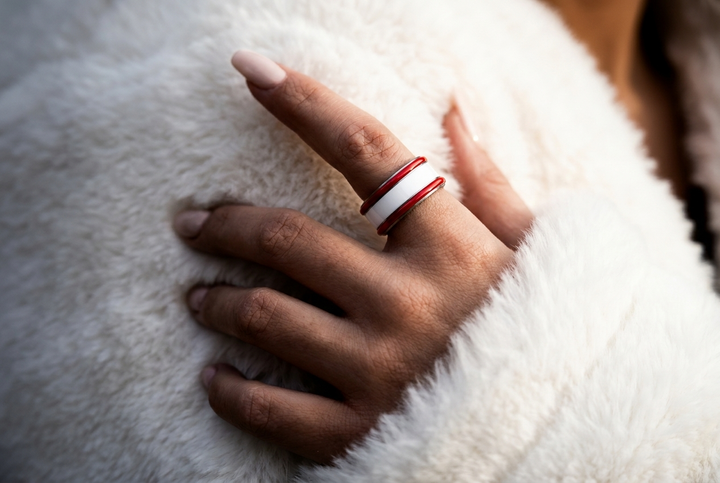 Rouge Solstice 🌹 — Émail d'Hiver