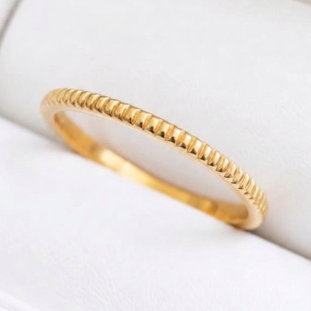 Mini « Kaori Soleil » en argent yellow gold