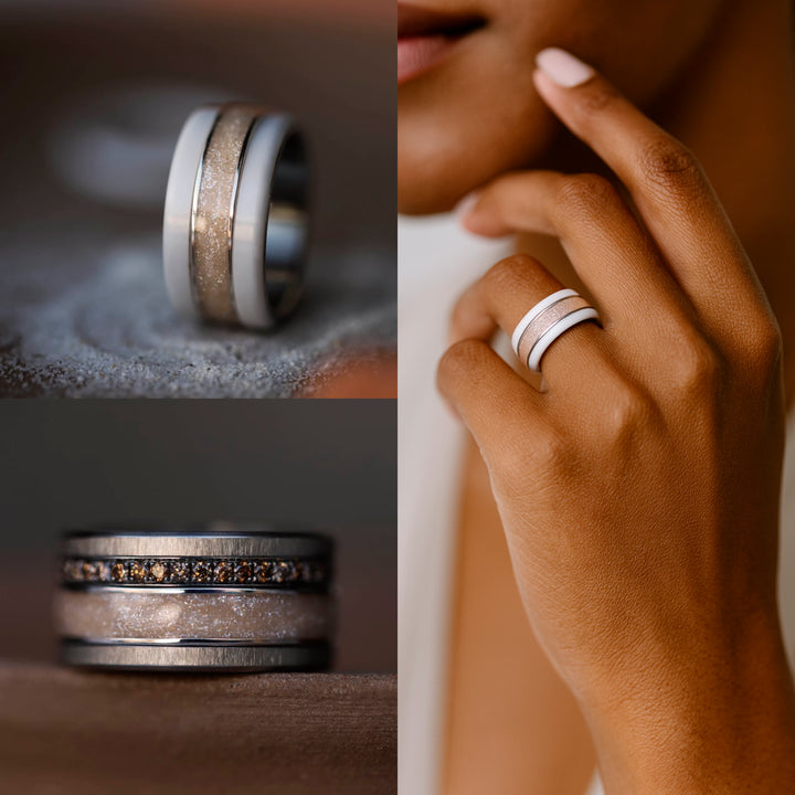 🏜️ Deux tiers Namib pour bague mood