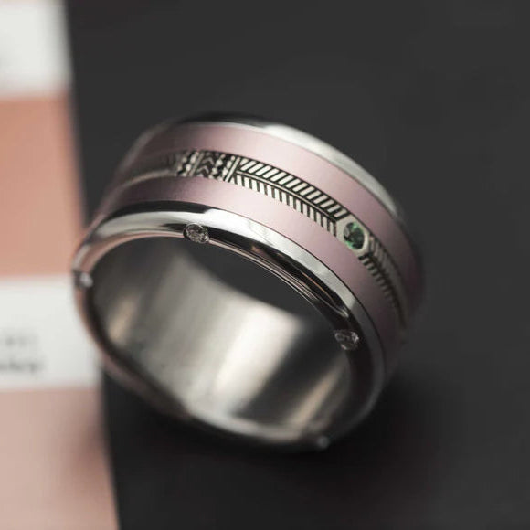 medium en aluminium noisette