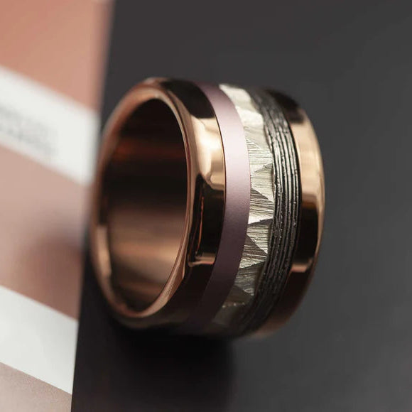 medium en aluminium noisette