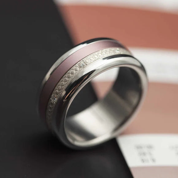 medium en aluminium noisette