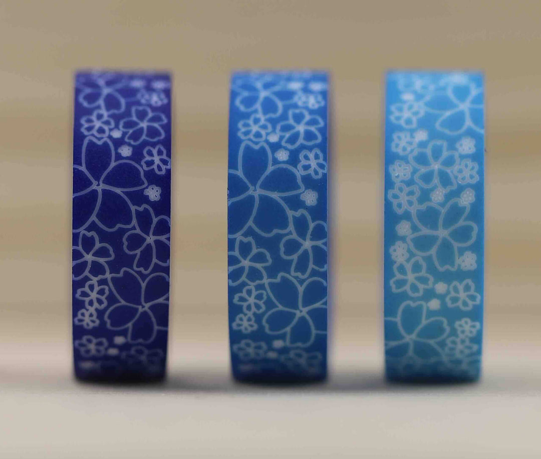 Set Sakura 2024 (sandgestrahlte Addons) - Blauabstufung