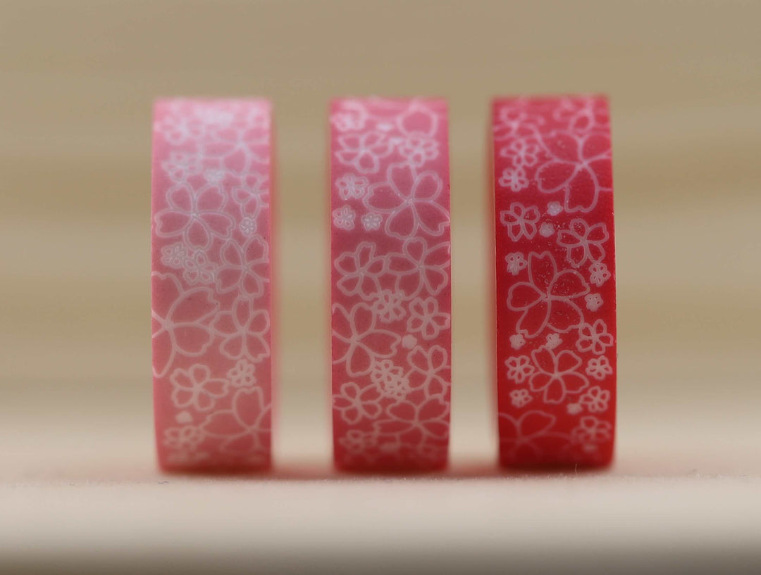 Set Sakura 2024 (sandgestrahlte Addons) - rosa Abstufung