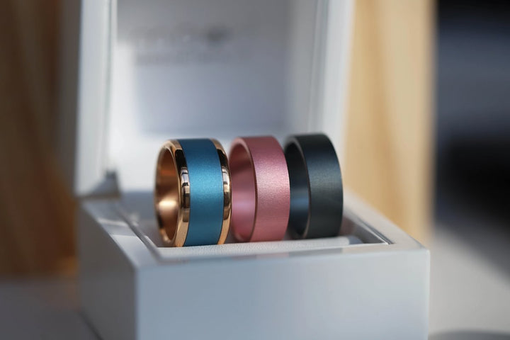 3 inner rings (addons) "Enchanted twilight" in aluminium - sets of March 2025