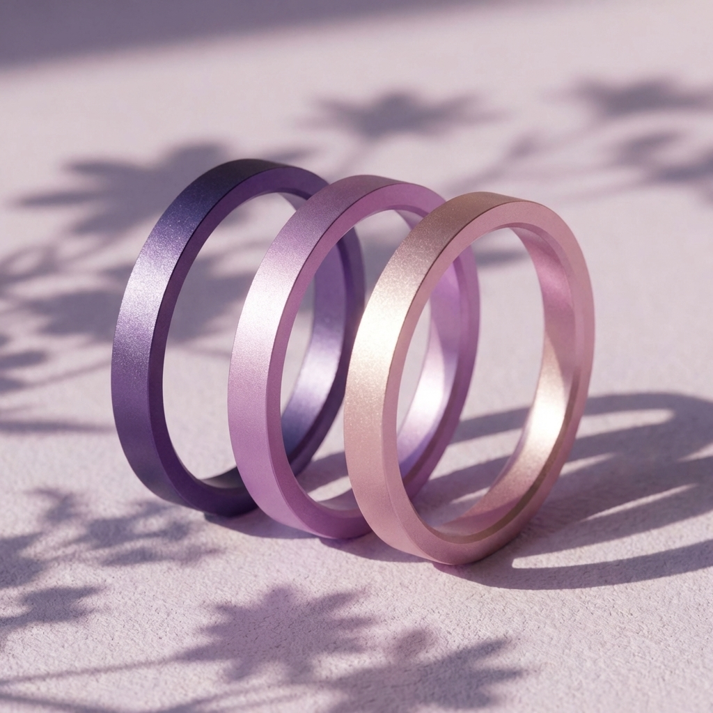 🌼🍀🦋 Das „Purple Pastel“ Set mit Medium Addons aus Aluminium für deine mood-Robe 🦋🍀🌼