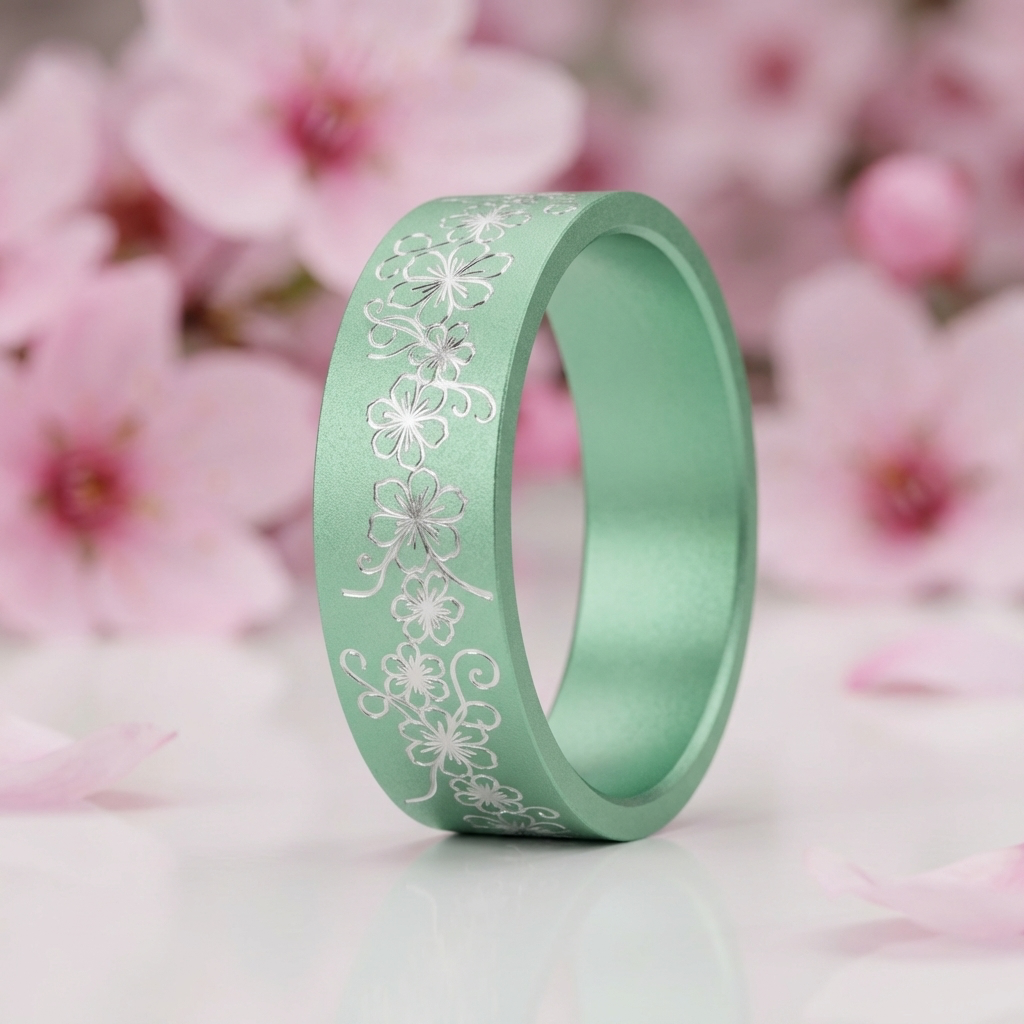 Innenring (Addon) Tsukihana aus Aluminium, Farbe nach Wahl - Pastellfarben