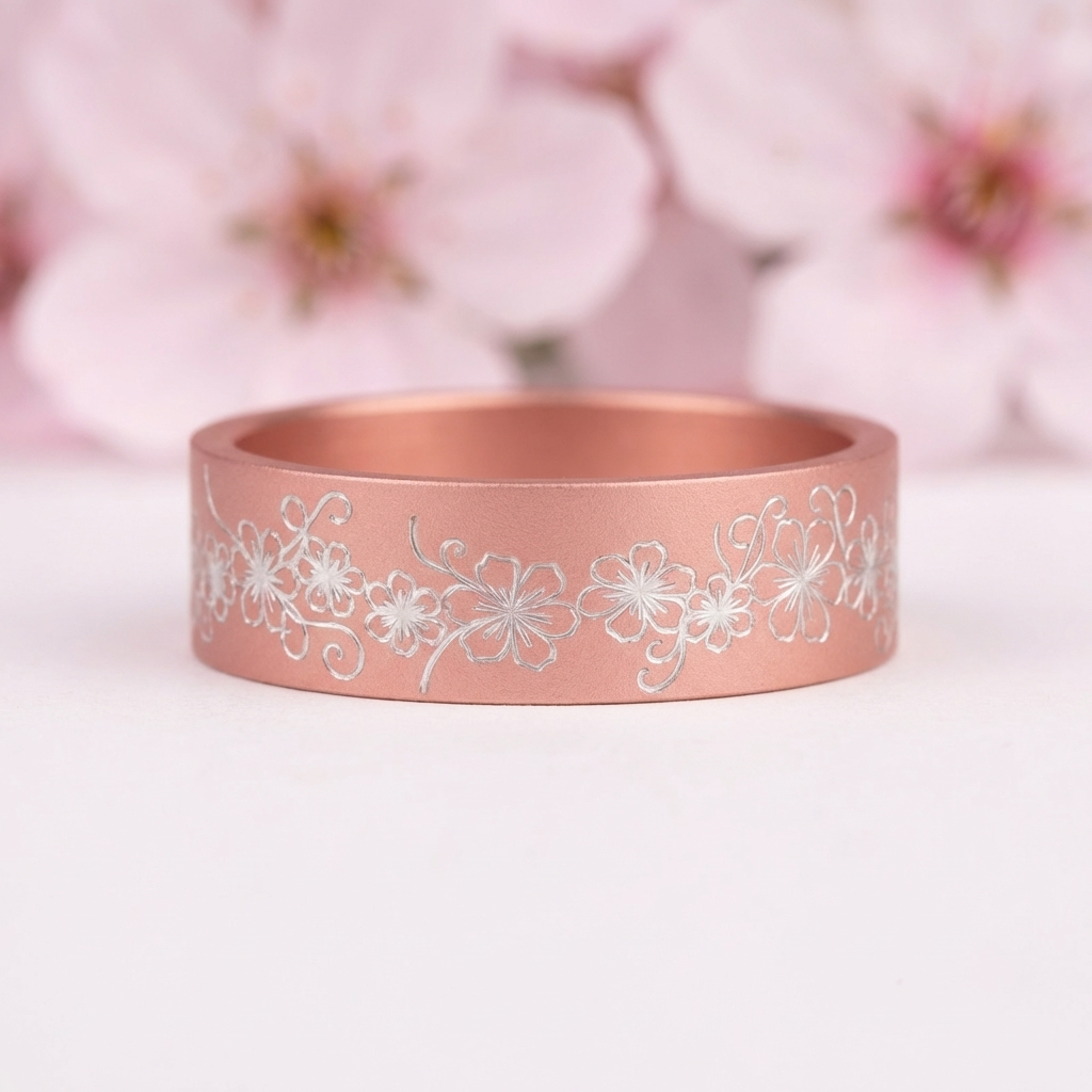 Innenring (Addon) Tsukihana aus Aluminium, Farbe nach Wahl - Pastellfarben