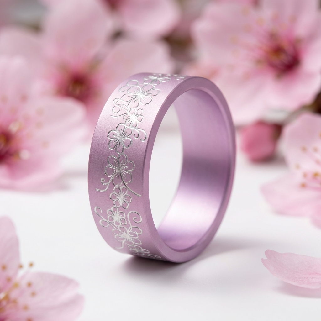 Innenring (Addon) Tsukihana aus Aluminium, Farbe nach Wahl - Pastellfarben