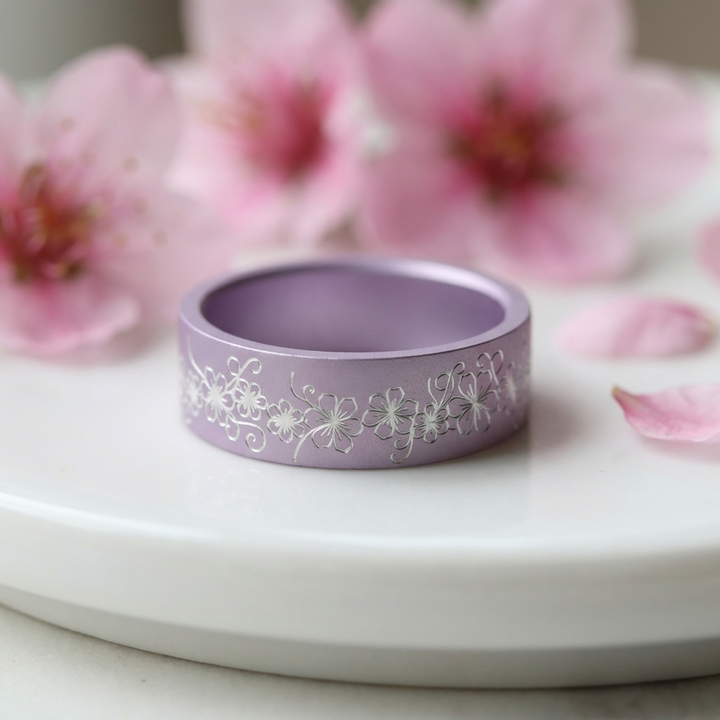 Innenring (Addon) Tsukihana aus Aluminium, Farbe nach Wahl - Pastellfarben