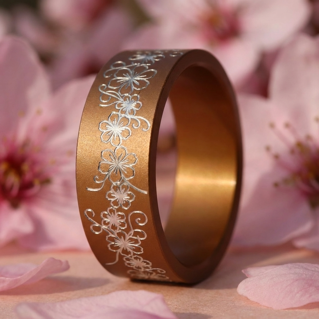 Anneau (addon) Tsukihana en aluminium couleur a choix - couleurs 2025