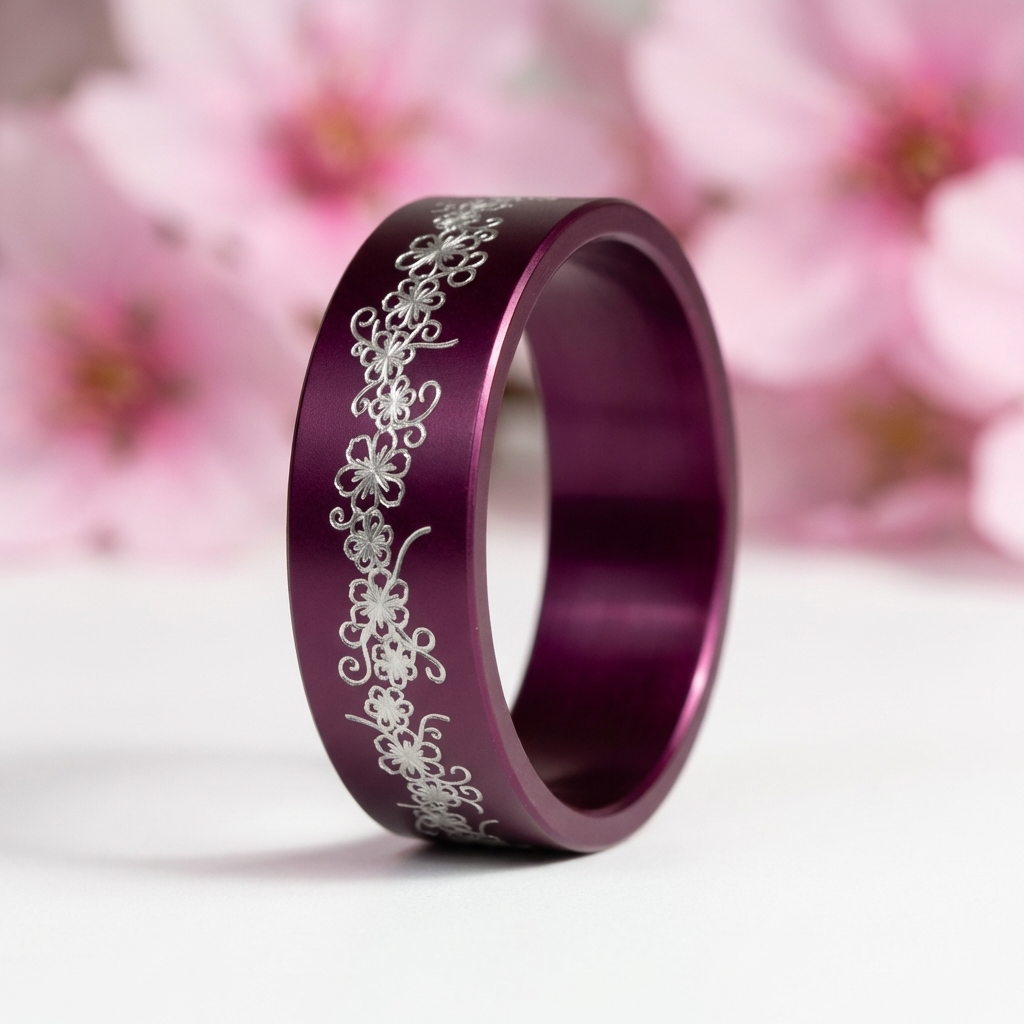 Anneau (addon) Tsukihana en aluminium couleur a choix - couleurs 2025