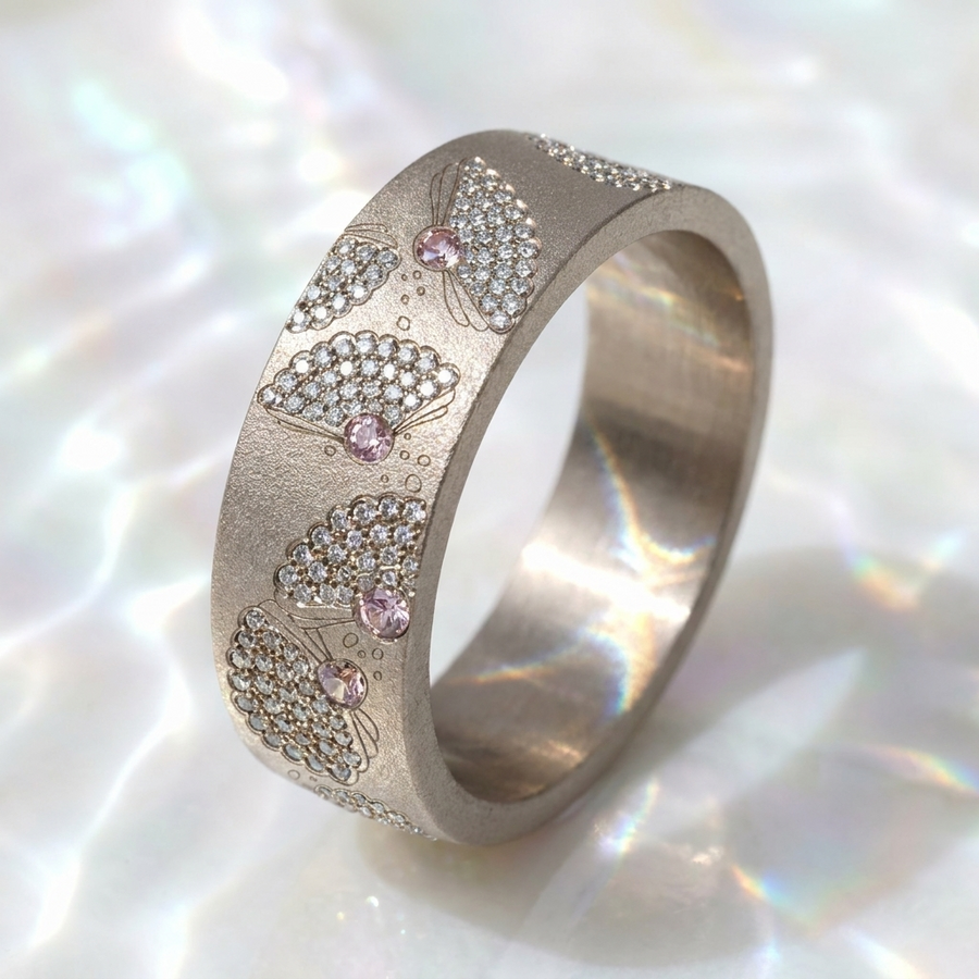 Galatée - pièce d'exception mood joaillerie - Les Trésors de Nérée
