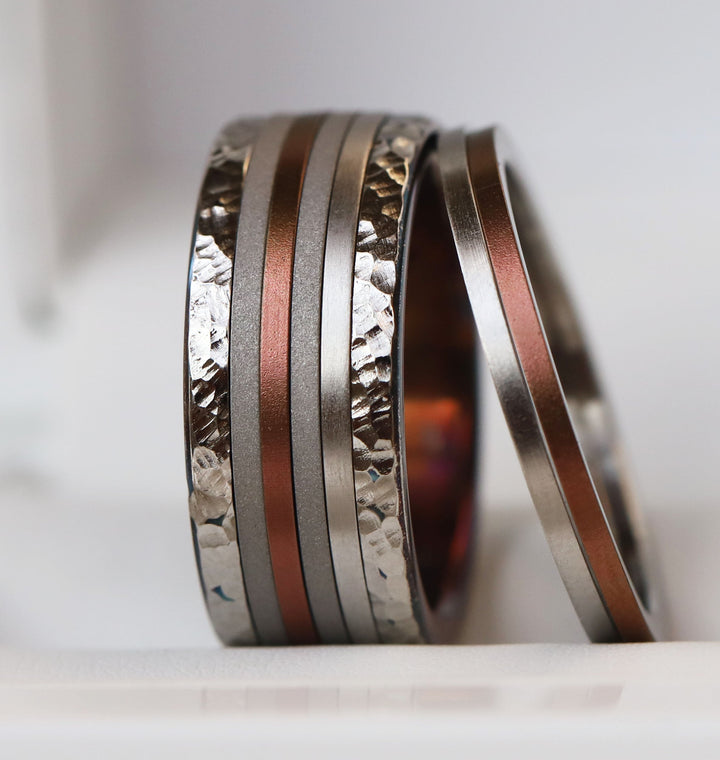 💫 « Premier Regard » — la base et ses 6 minis en acier pour bague mood